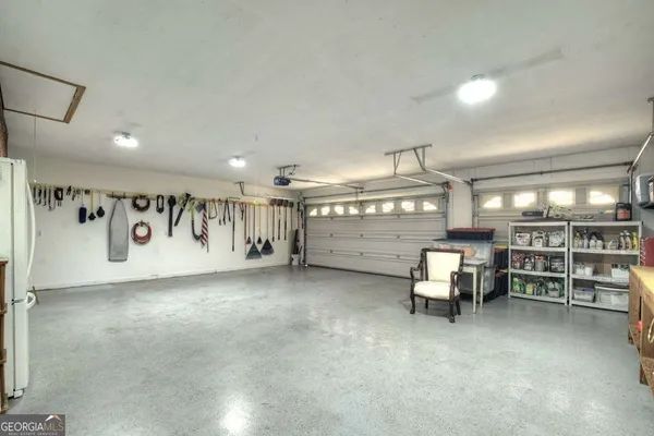 a view of a storage in a room