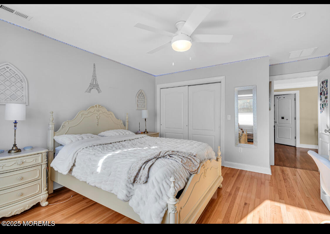 9 Mehar Court Jackson, NJ 08527 - Photo 28 of 40 a bedroom with a bed and closet with view