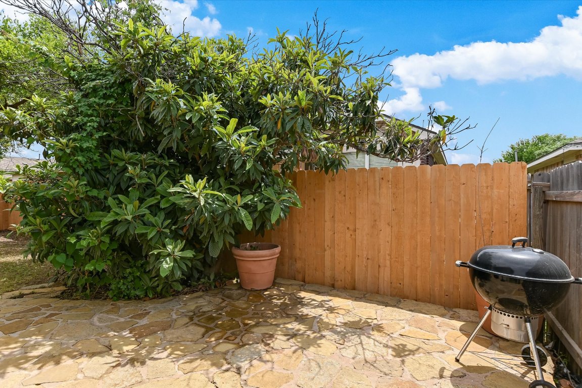 1901 Rachel Lane Round Rock, TX 78664 - Photo 33 of 35 View of patio with fence and area for grilling