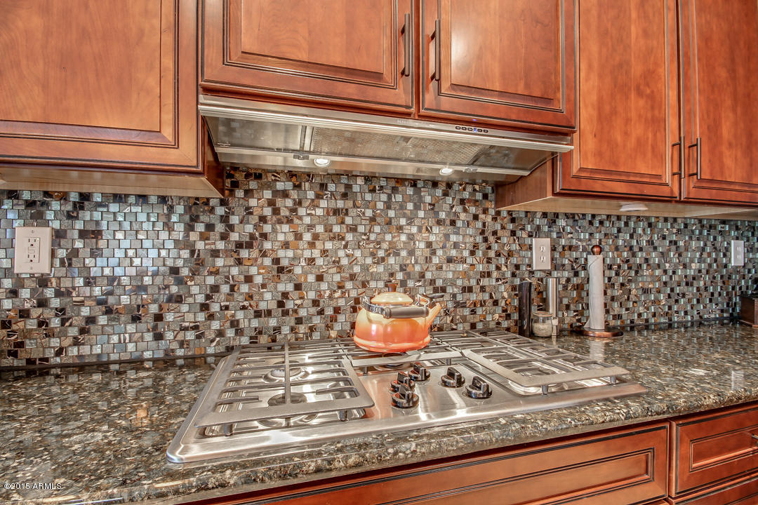 1611 West Red Bird Road Phoenix, AZ 85085 - Photo 5 of 24 Gas Cooktop with Custom Backsplash