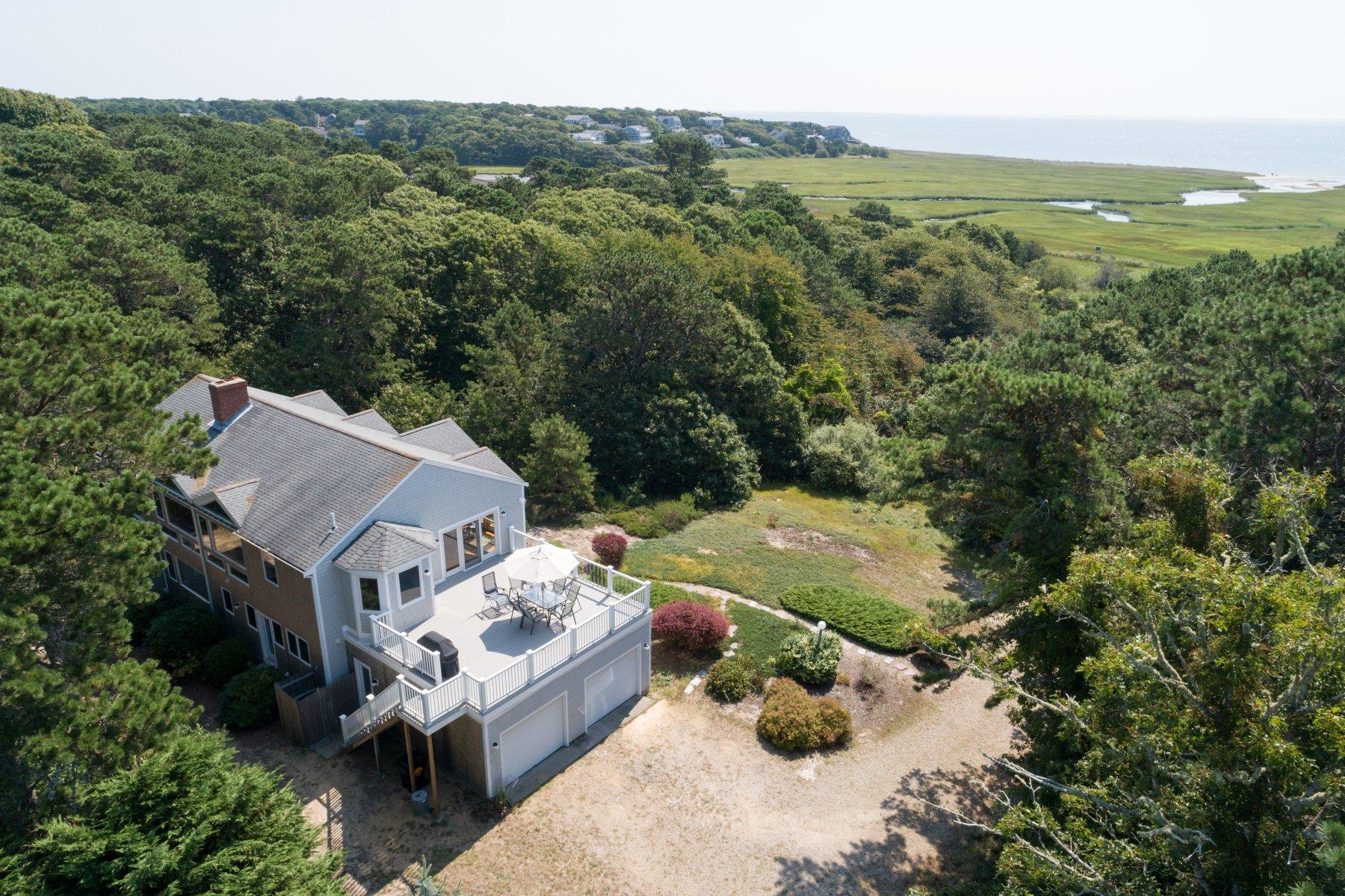 20 South Chatham Road Harwich, MA 02645 - Photo 29 of 35 an aerial view of a house with a yard