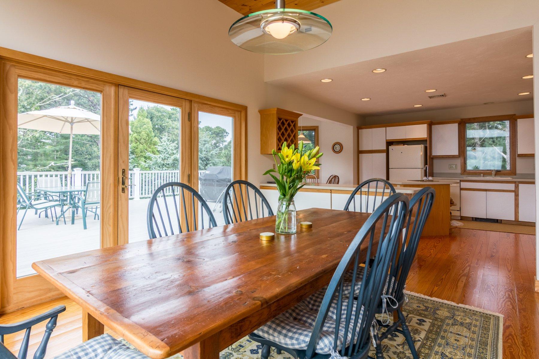 20 South Chatham Road Harwich, MA 02645 - Photo 9 of 35 a view of a dining room with furniture window and outside view