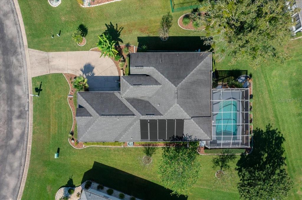 2197 Northwest 55th Avenue Road Ocala, FL 34482 - Photo 5 of 66 an aerial view of a house with a yard