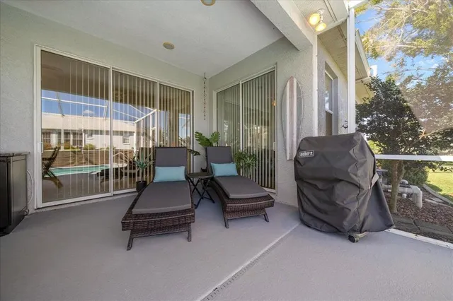 a view of a backyard of a house