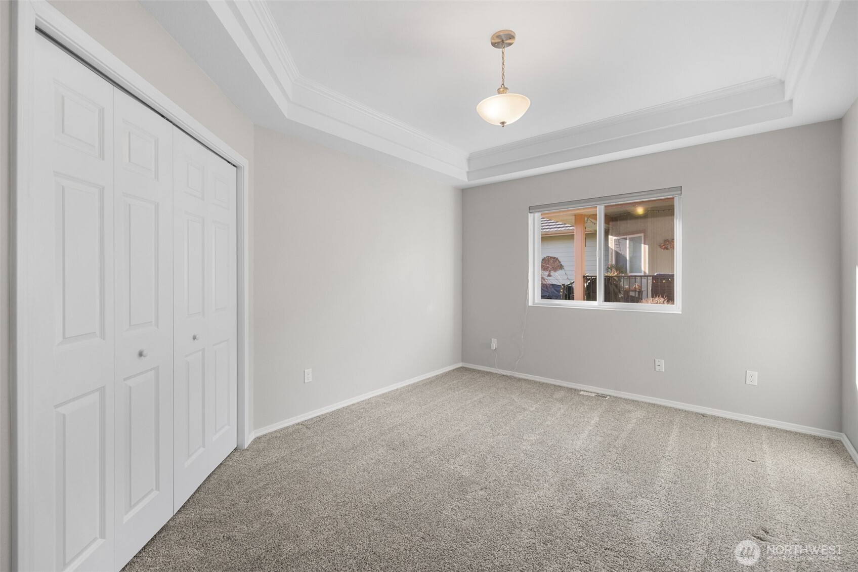 191 Cascadia Loop Sequim, WA 98382 - Photo 37 of 40 a view of an empty room with a window