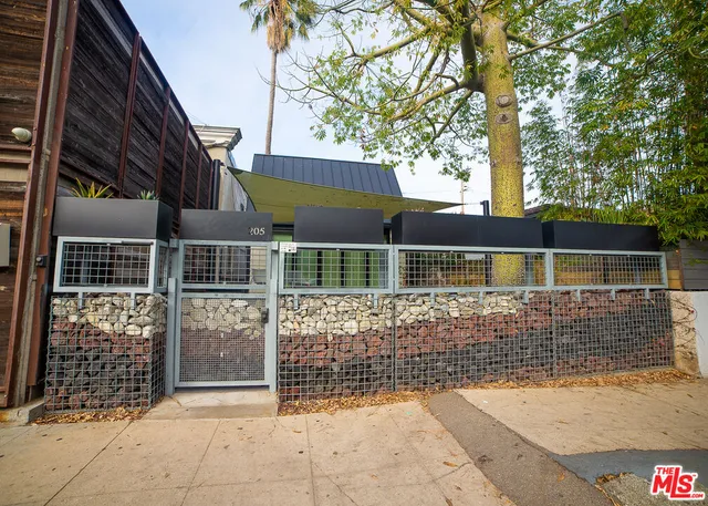 a view of front door of house