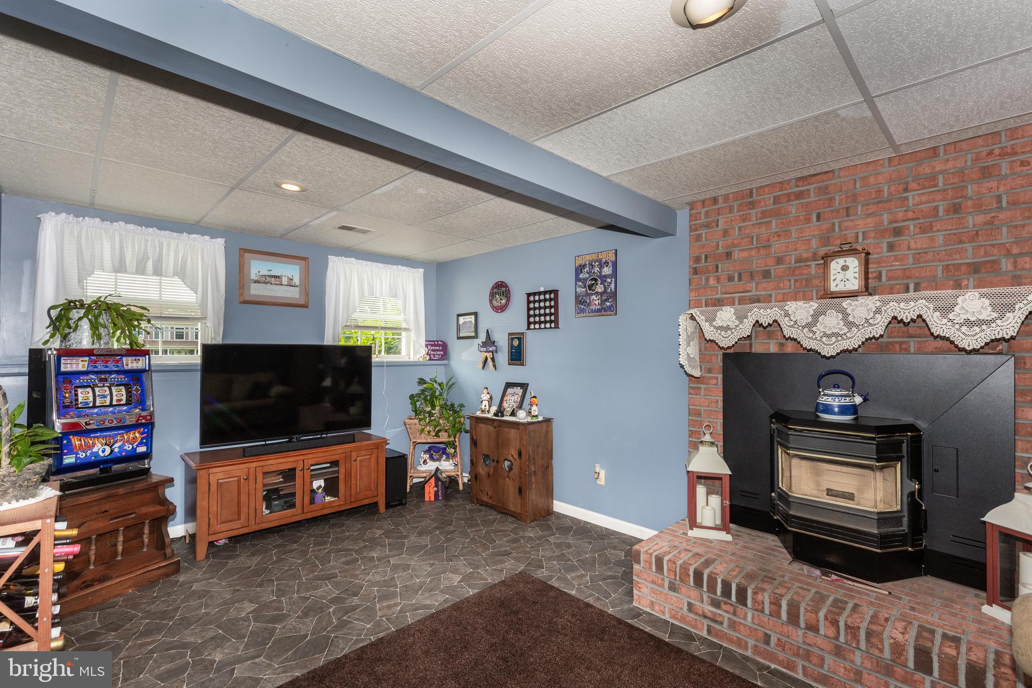 550 Lees Mill Road Hampstead, MD 21074 - Photo 28 of 48 2nd Pellet Stove In Lower Level