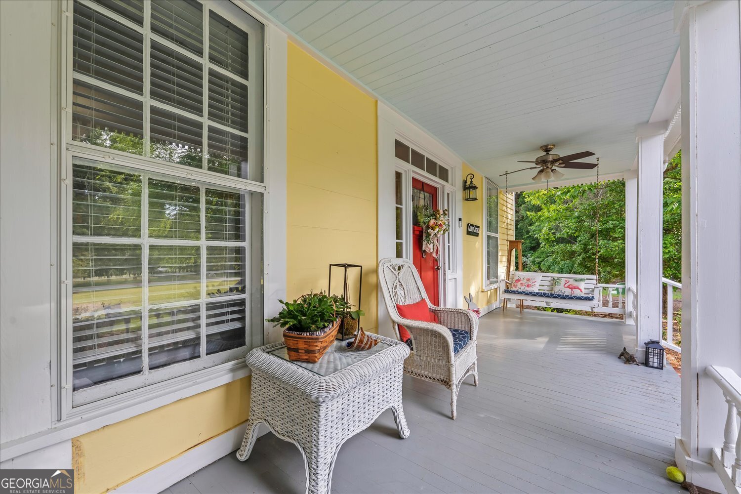 6644 East Cadley Road Norwood, GA 30821 - Photo 4 of 53 a view of a house with porch and sitting area