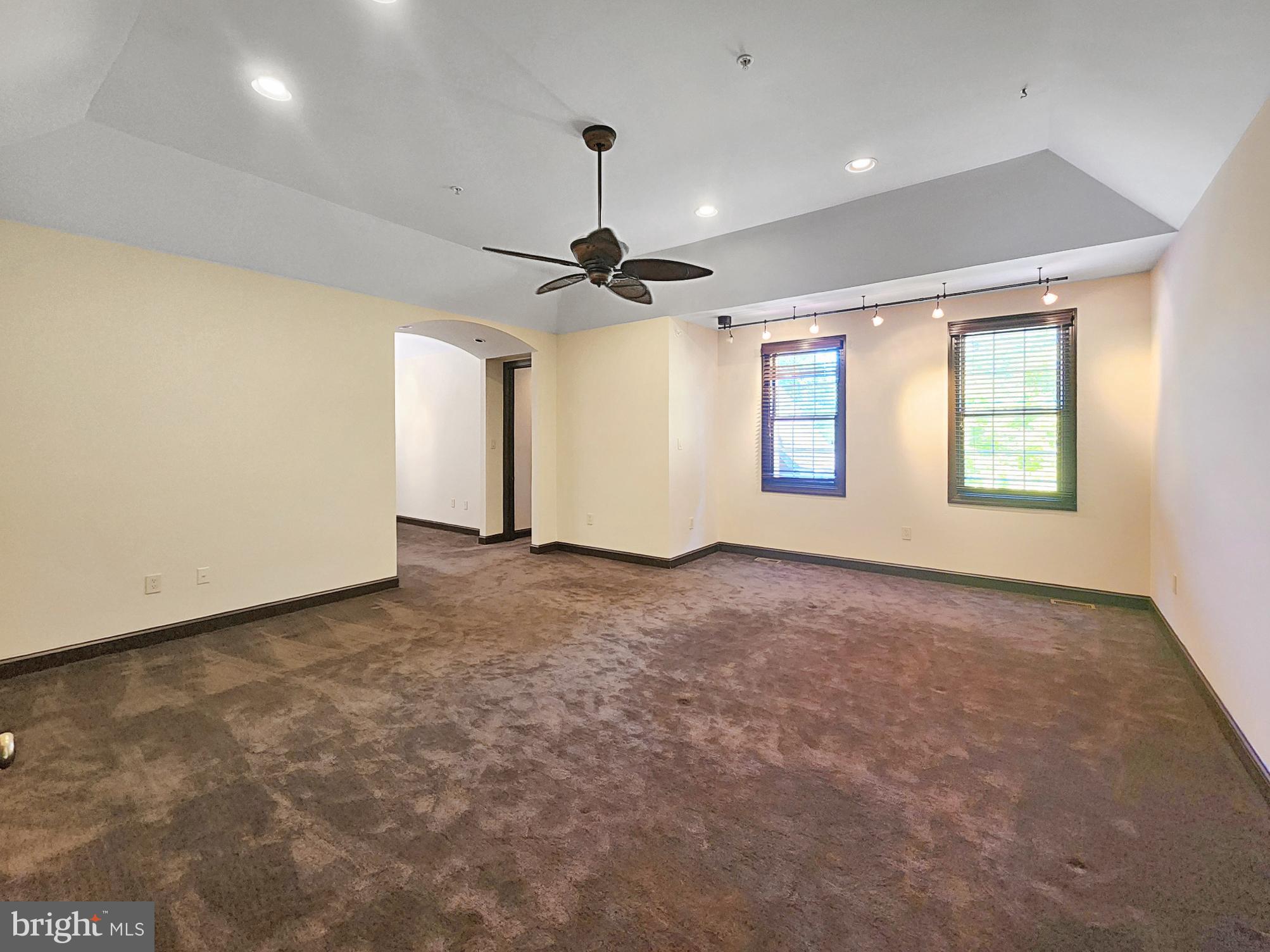 3762 Church School Road Doylestown, PA 18902 - Photo 26 of 66 Master room with fan tray ceiling, double walk-in