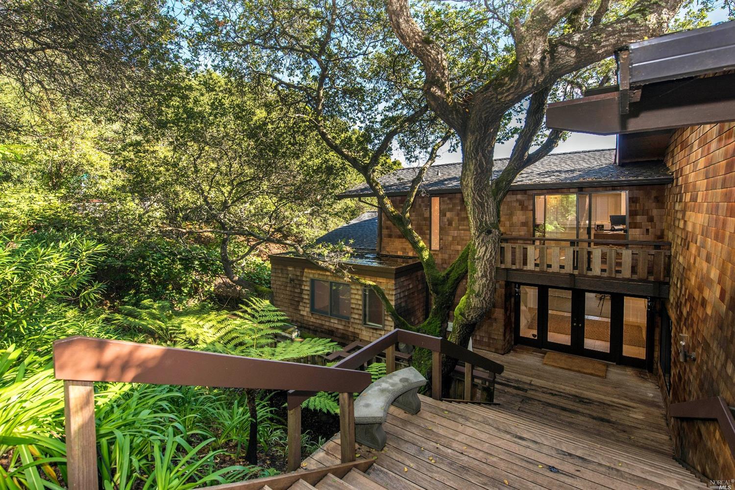 46 Rock Road Kentfield, CA 94904 - Photo 1 of 1 a view of a house with a tree