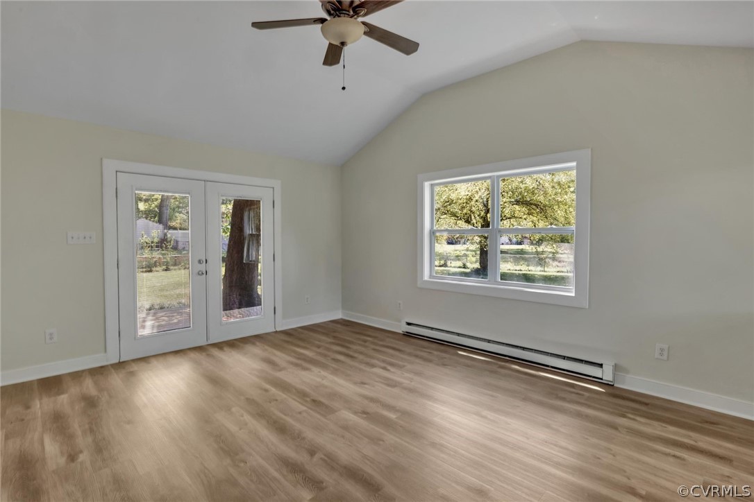 1320 Elon Road Henrico, VA 23229 - Photo 14 of 30 Master bedroom with cathedral ceiling.