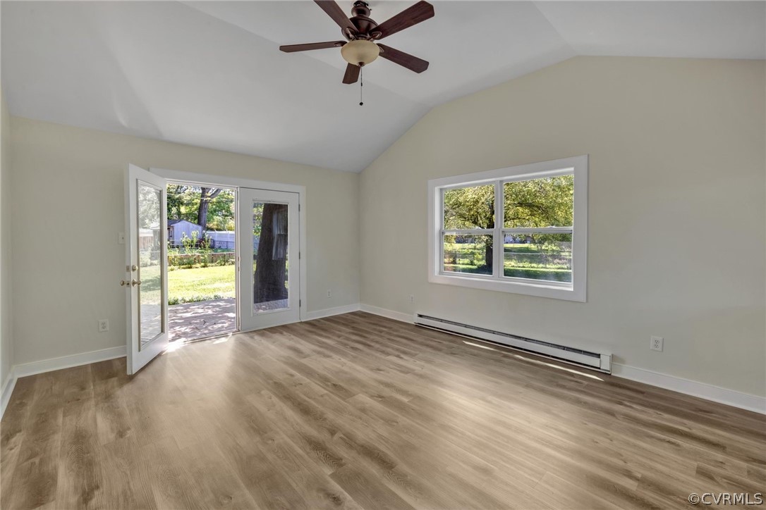 1320 Elon Road Henrico, VA 23229 - Photo 16 of 30 Master bedroom with doors to deck!