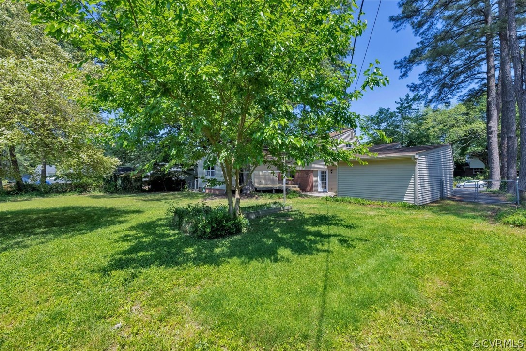 1320 Elon Road Henrico, VA 23229 - Photo 26 of 30 Back yard looking towards garage.