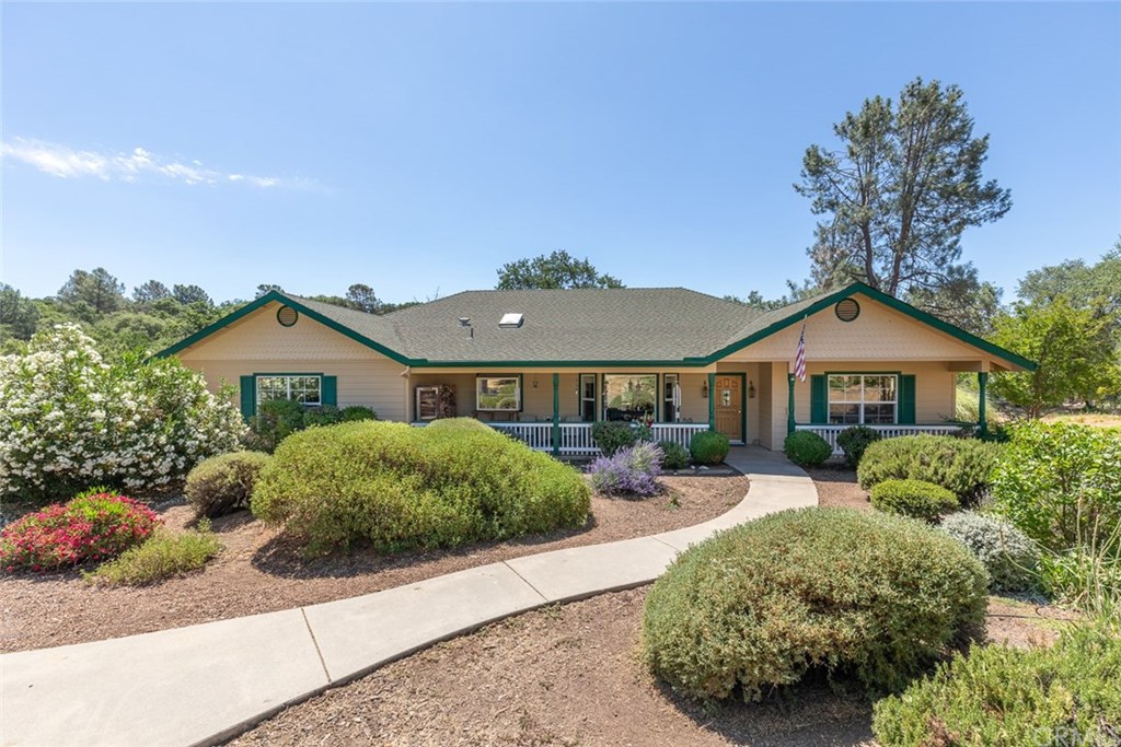 Front view of custom home!