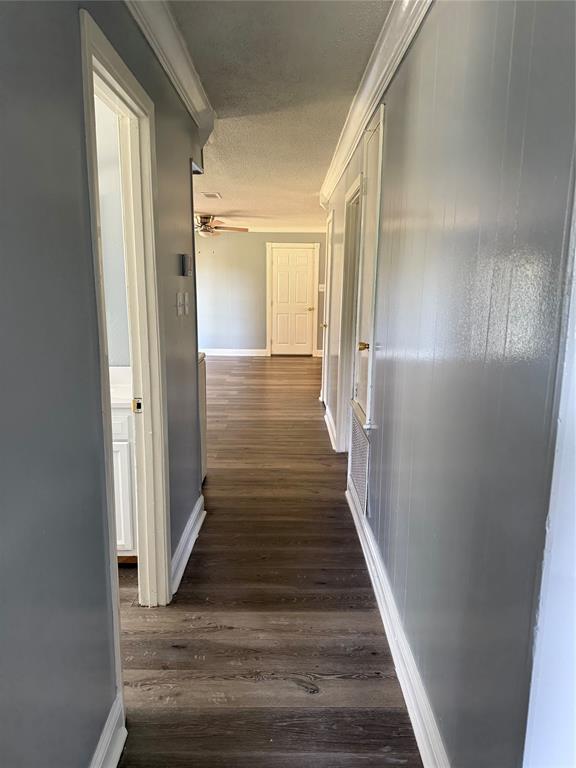 294 FISHING GROUNDS Road Pelican, LA 71063 - Photo 17 of 22 a view of a hallway with wooden floor and staircase