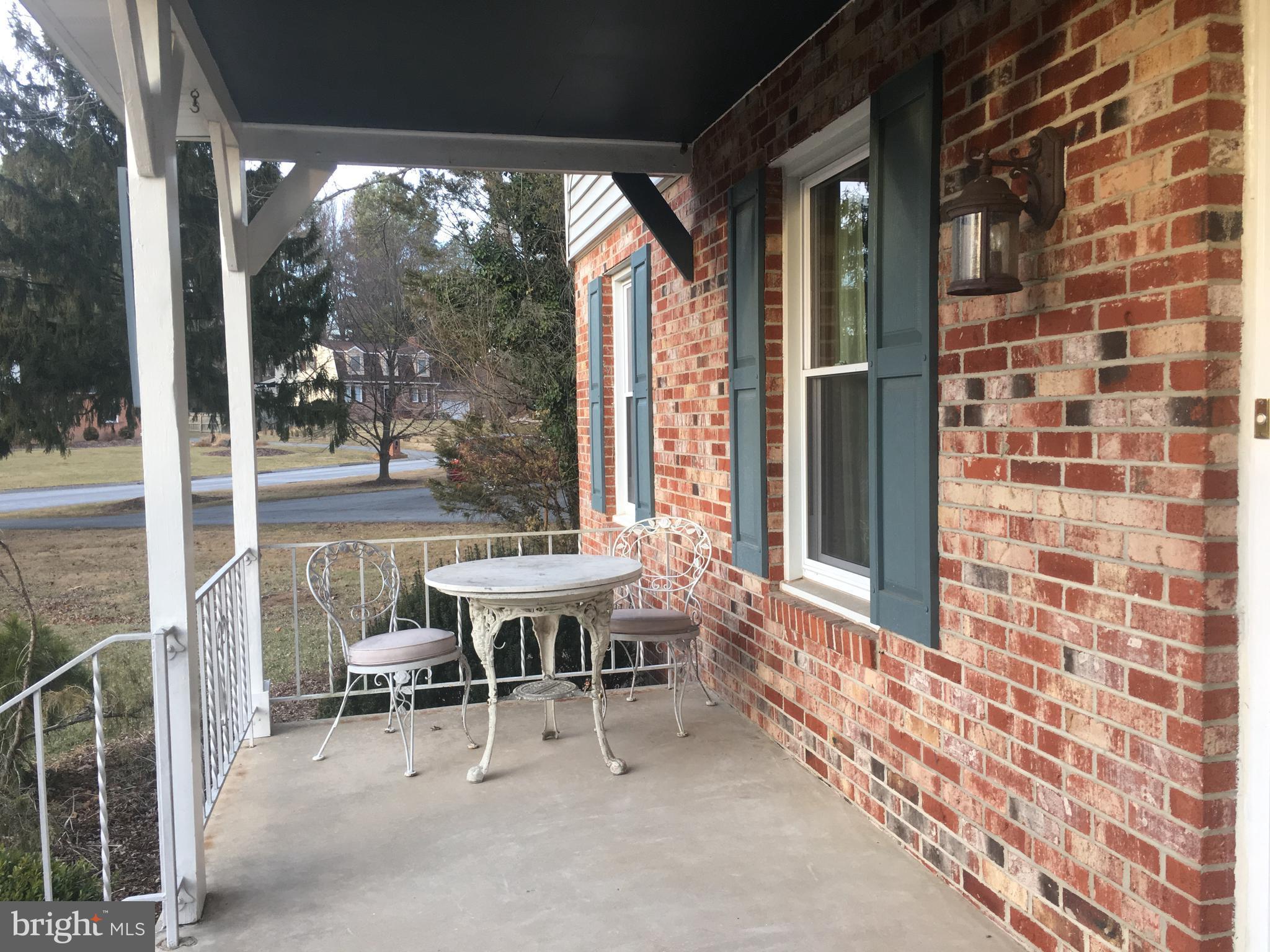 5201 Lynngate Road Columbia, MD 21044 - Photo 28 of 29 Relaxing Front Porch for Coffee or Sunsets