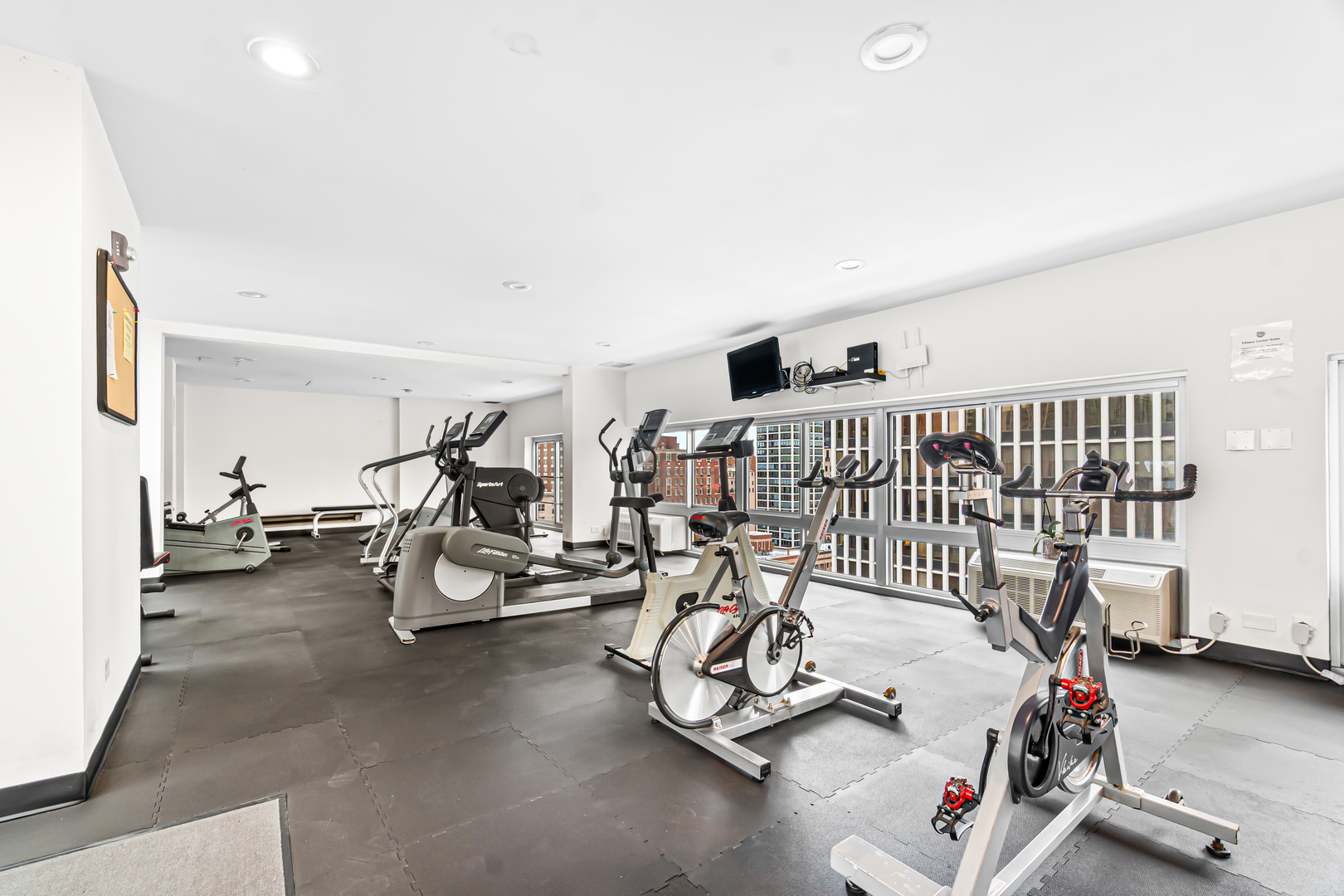 1221 North Dearborn Street, Unit PH8S Chicago, IL 60610 - Photo 21 of 24 a view of a room with gym equipment