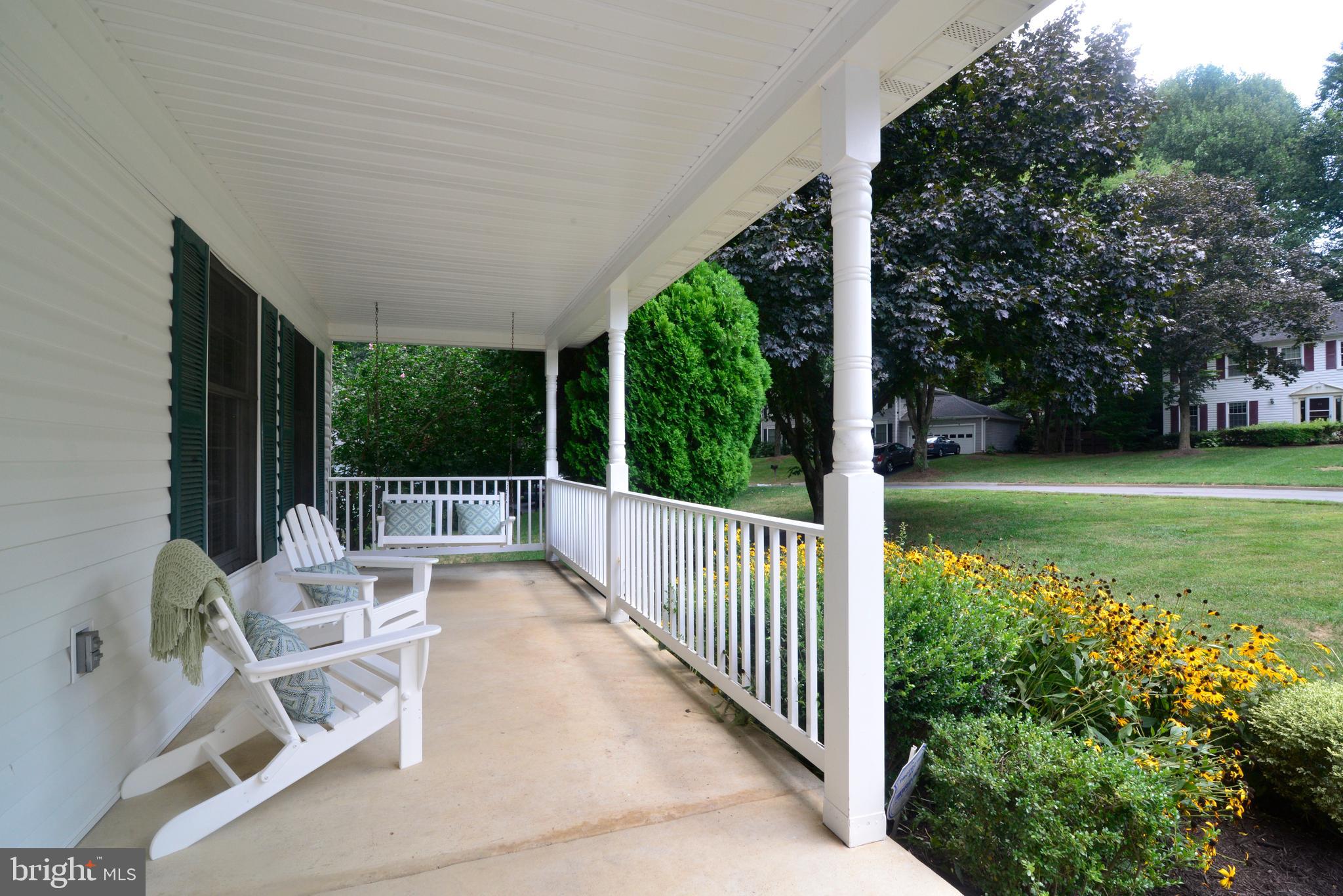 11617 Quail Ridge Court Reston, VA 20194 - Photo 2 of 36 Enjoy Relaxing on Your Peaceful Front Porch.