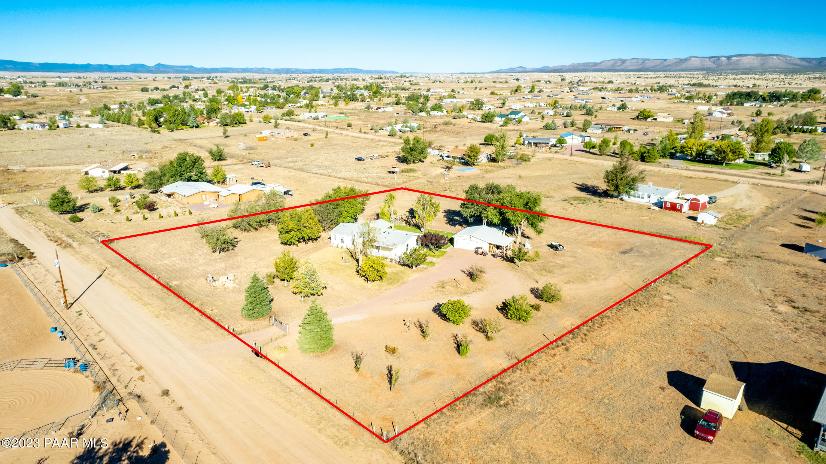 1240 Saddle Road Paulden, AZ 86334 - Photo 37 of 40 an aerial view of beach and ocean view