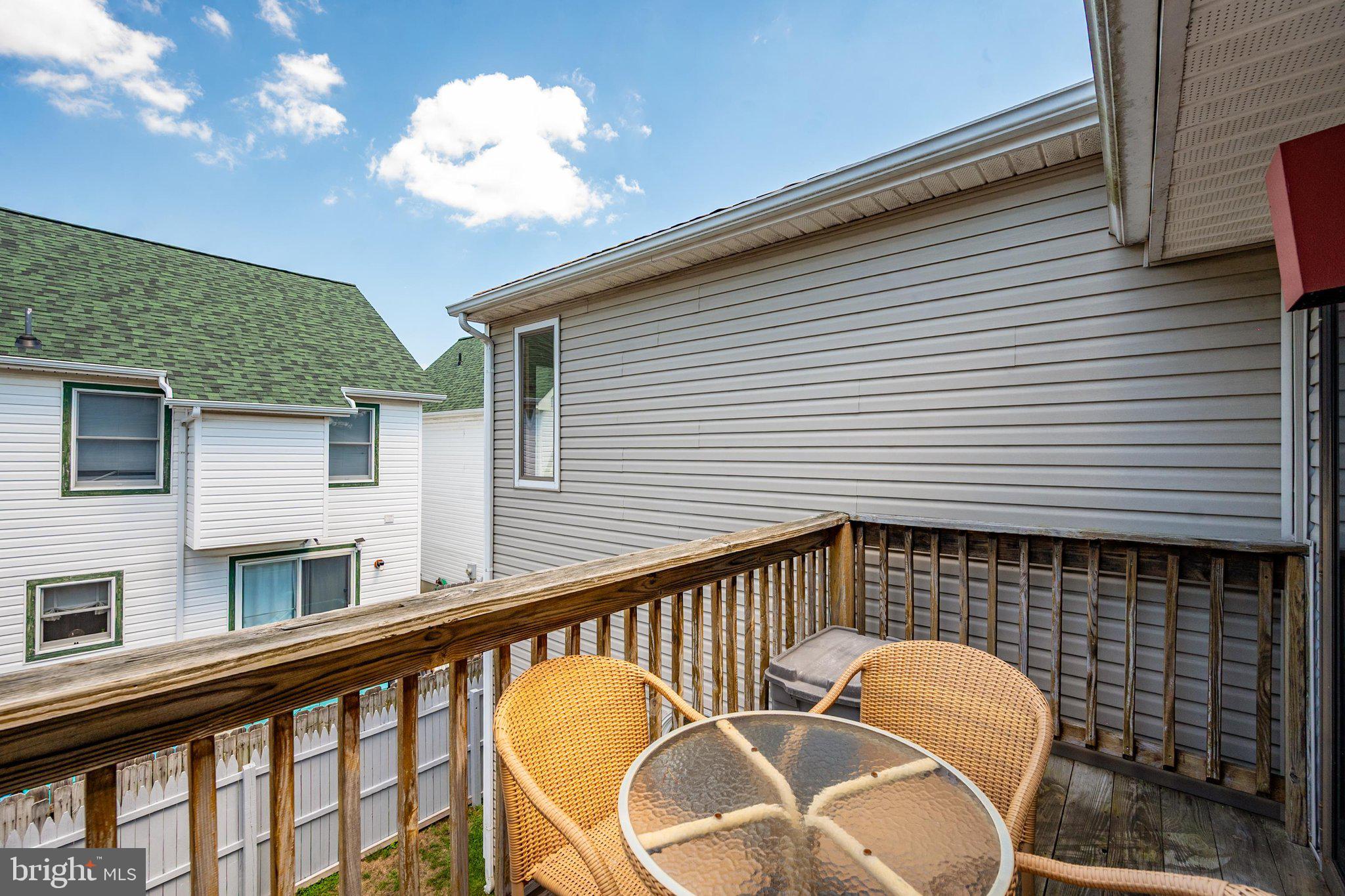 148 Jamestown Road Ocean City, MD 21842 - Photo 68 of 82 Upstairs Apt Deck