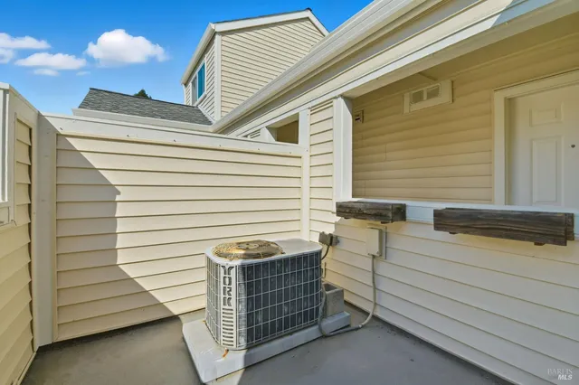 a view of a house with a balcony