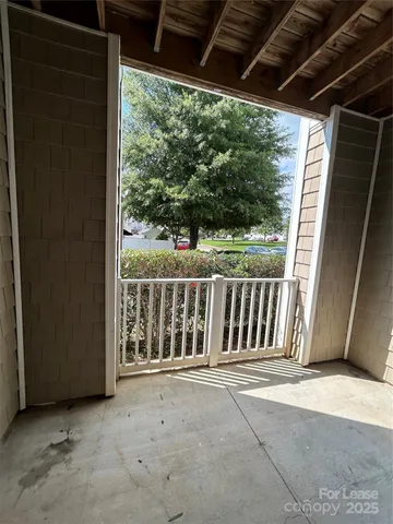 a view of a porch