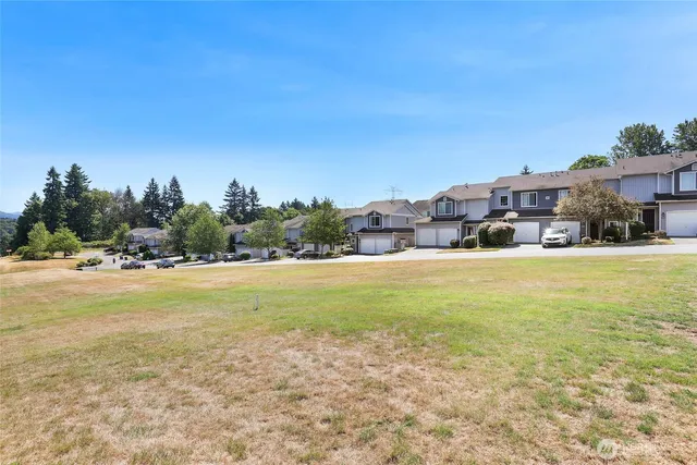 a view of an ocean and city