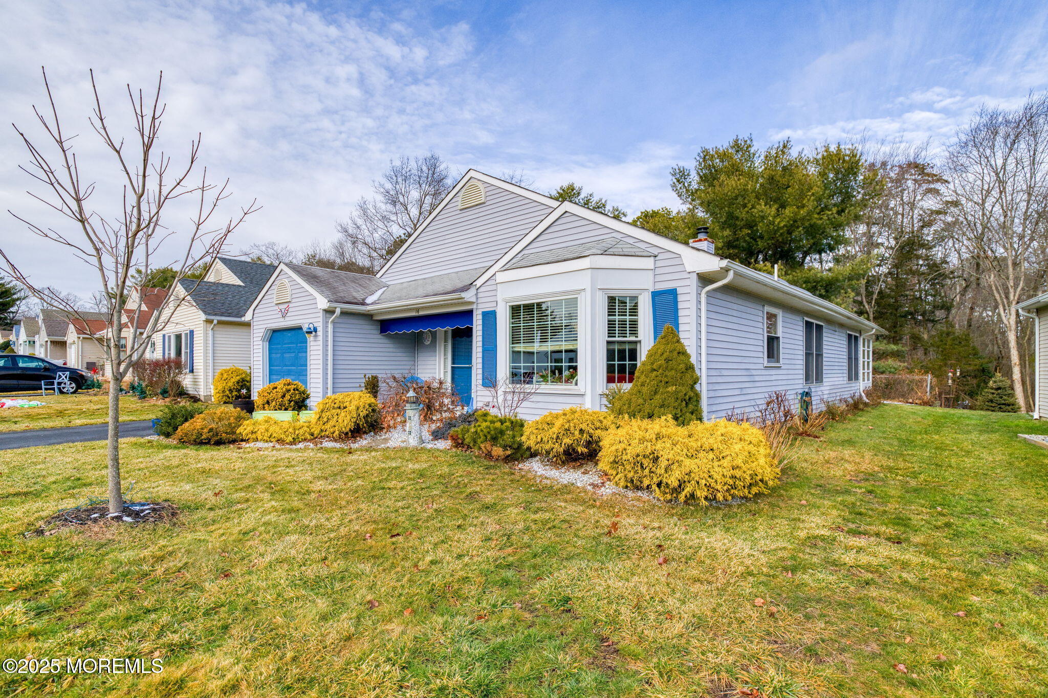 16 Deer Run Lane Brick, NJ 08724 - Photo 2 of 41 a front view of house with yard and trees around