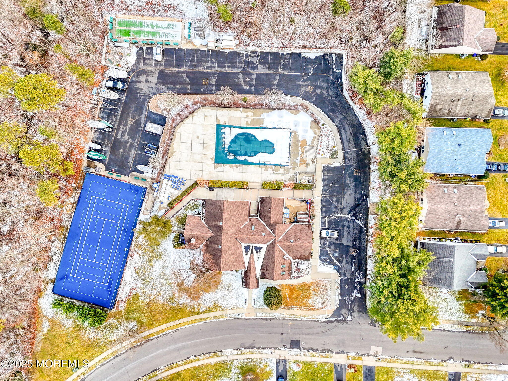 16 Deer Run Lane Brick, NJ 08724 - Photo 39 of 41 a view of swimming pool with a garden