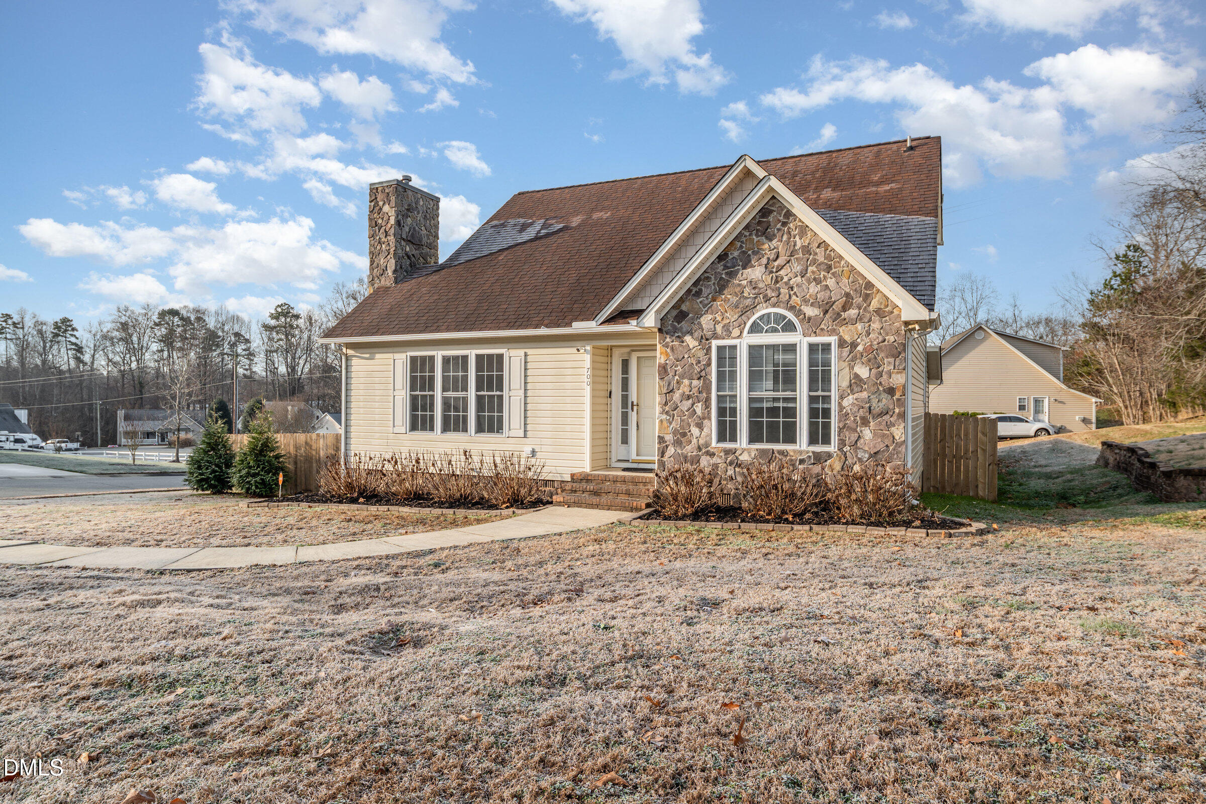 700 Thompson Road Graham, NC 27253 - Photo 2 of 34 a front view of a house with a yard
