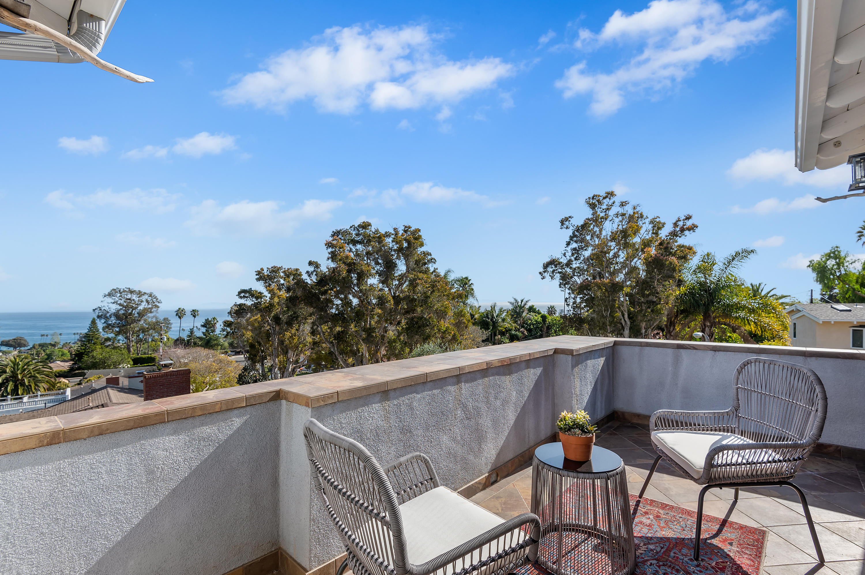 434 Terrace Road Santa Barbara, CA 93109 - Photo 24 of 31 24 - Upstairs Balcony