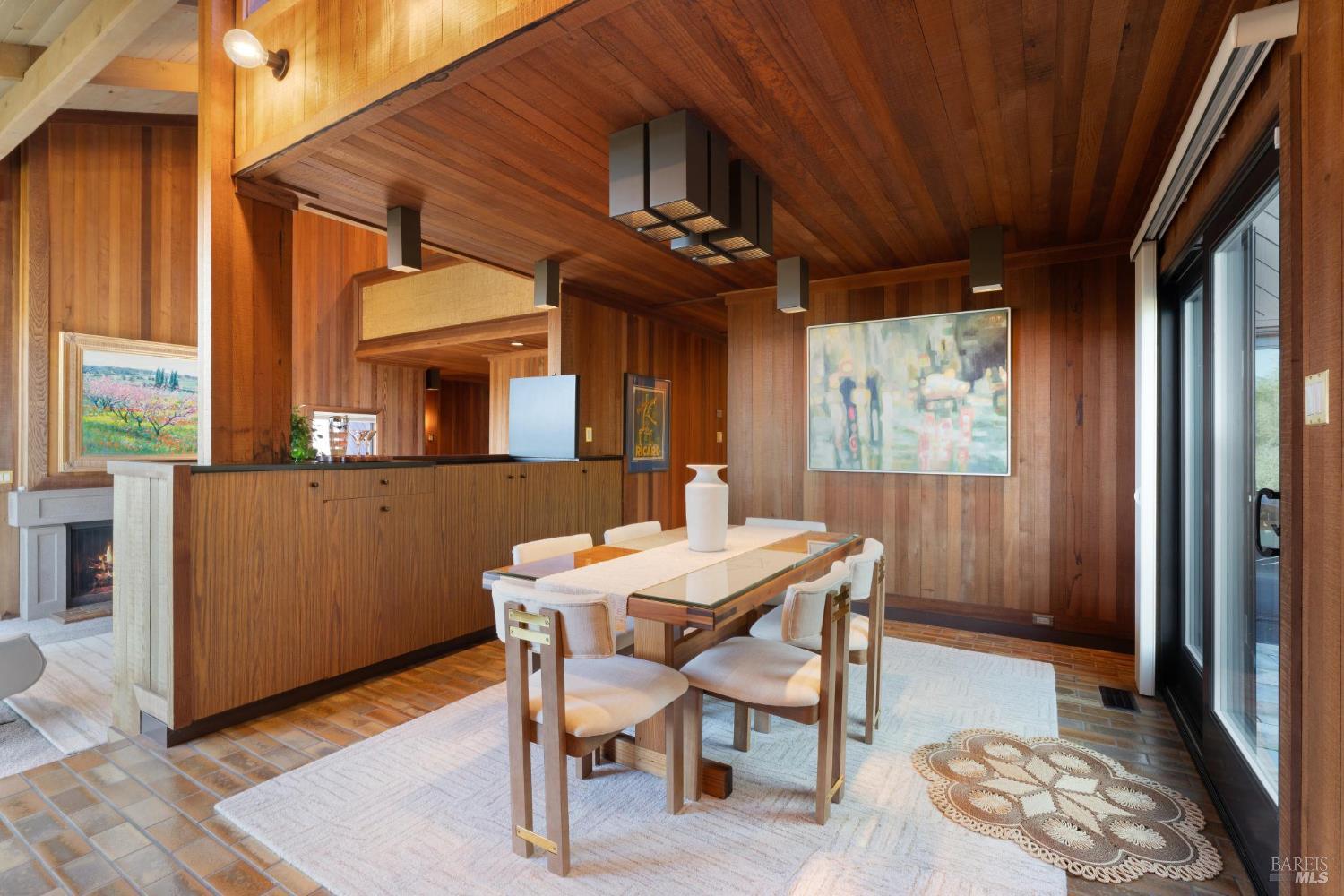 14 Oak Grove Way Napa, CA 94559 - Photo 11 of 56 a view of a dining room with furniture window and wooden floor