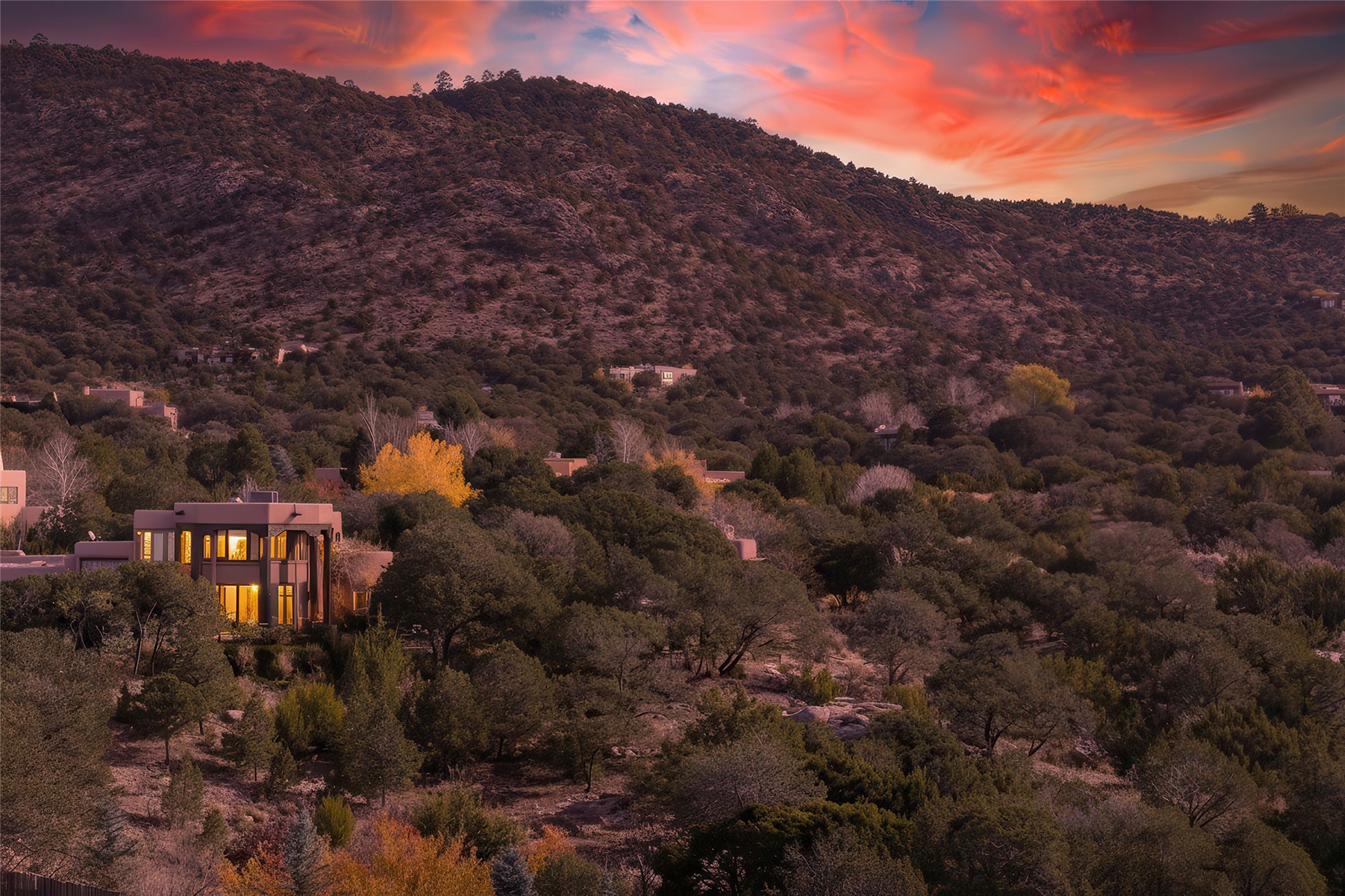 2022 Foothills Road Santa Fe, NM 87505 - Photo 66 of 68 Sunset View