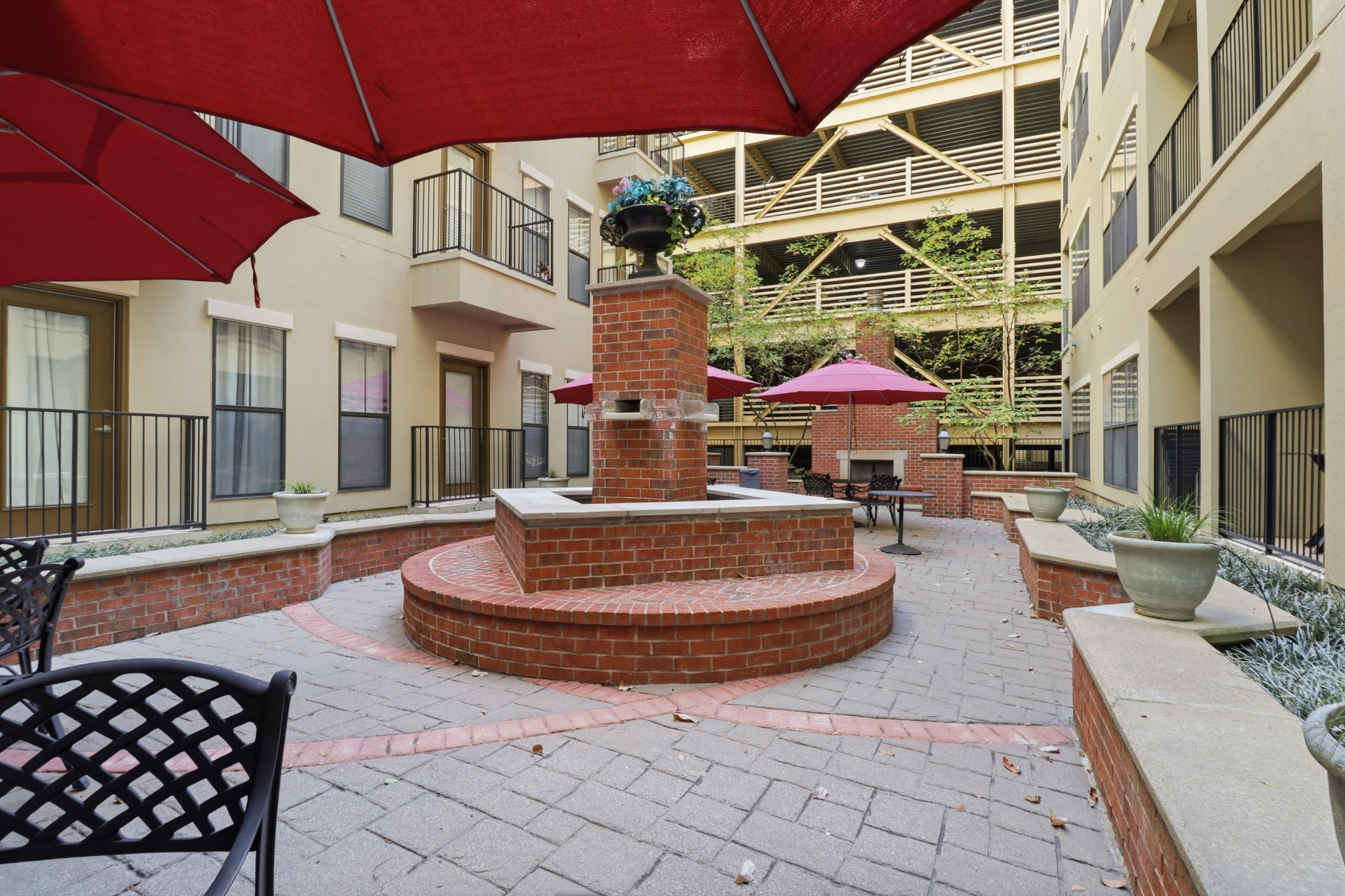 1803 Broadway, Unit 519 Nashville, TN 37203 - Photo 20 of 31 a outdoor space with lots of white furniture
