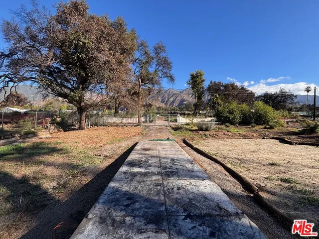 a view of outdoor space with trees