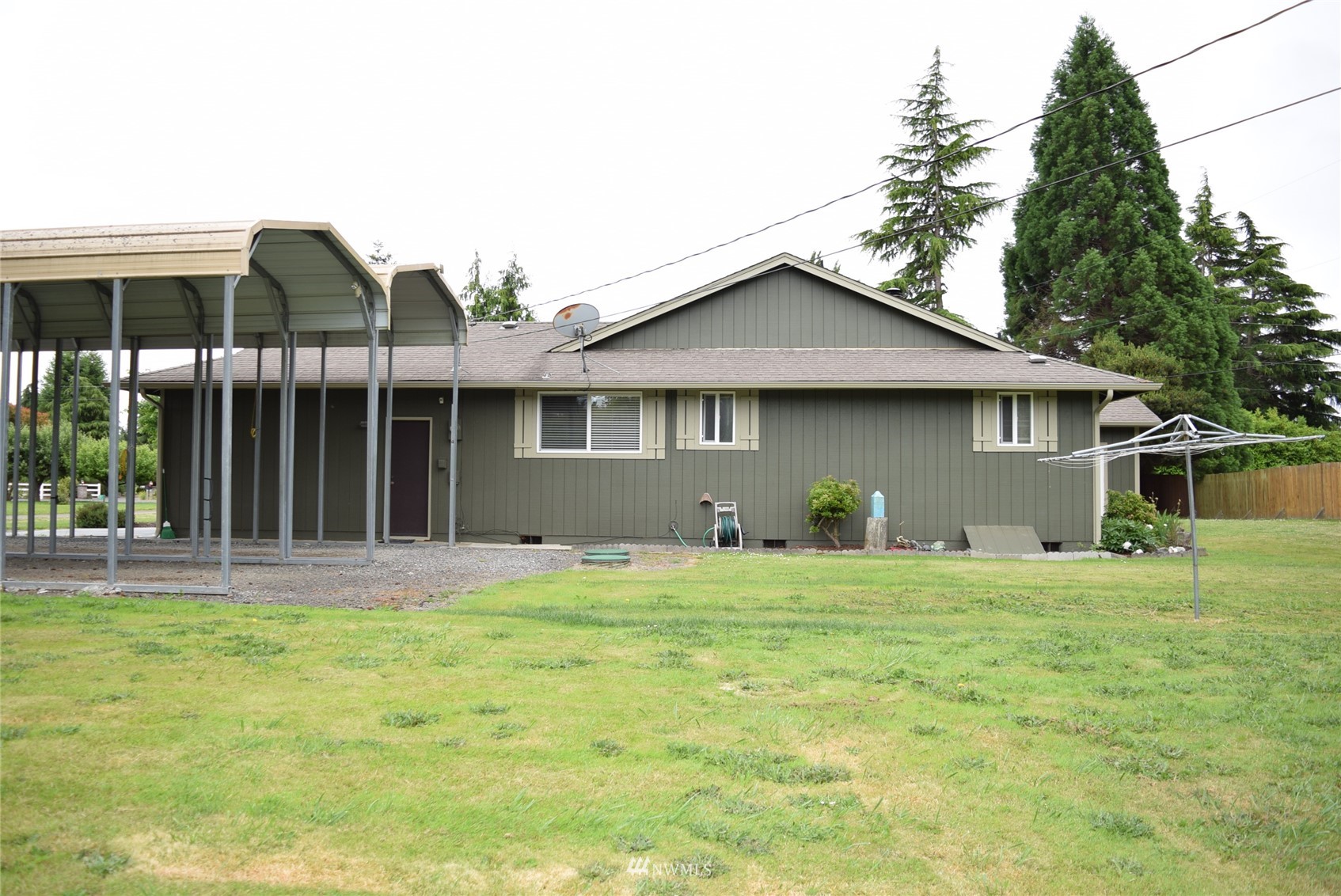 21 Clary Lane Sequim, WA 98382 - Photo 27 of 29 a house view with a garden space
