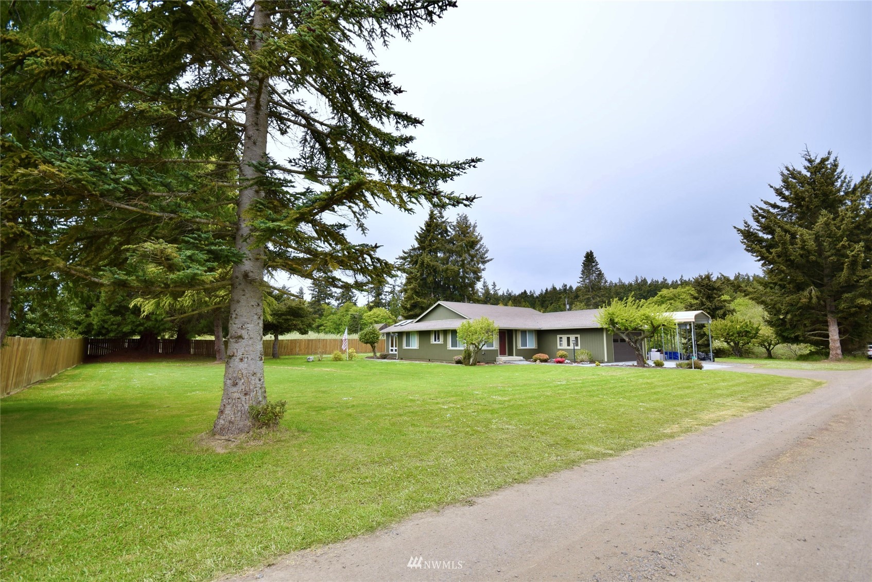 21 Clary Lane Sequim, WA 98382 - Photo 6 of 29 a view of a house with a big yard