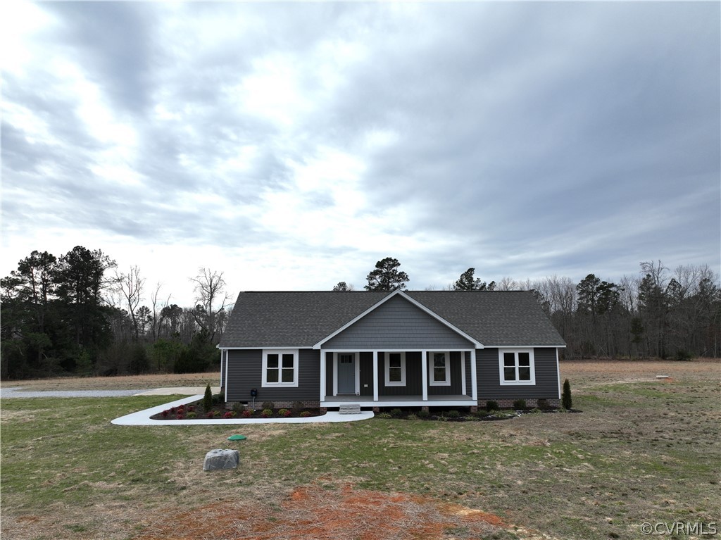 206 Wilson Road Blackstone, VA 23824 - Photo 2 of 38 front view of a house with a yard