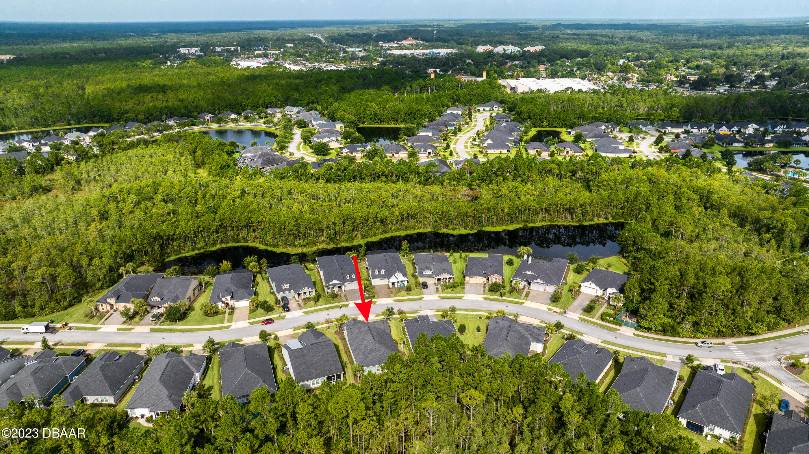 361 Nottinghill Street Ormond Beach, FL 32174 - Photo 32 of 38 Drone_361NottinghillStreet-7_arrow