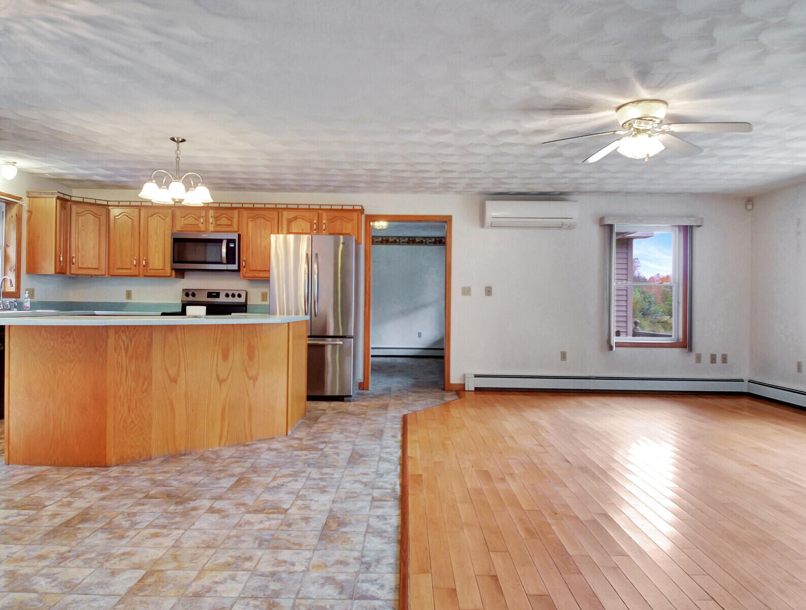 3233 Middle Road Sidney, ME 04330 - Photo 9 of 25 Kitchen and Living