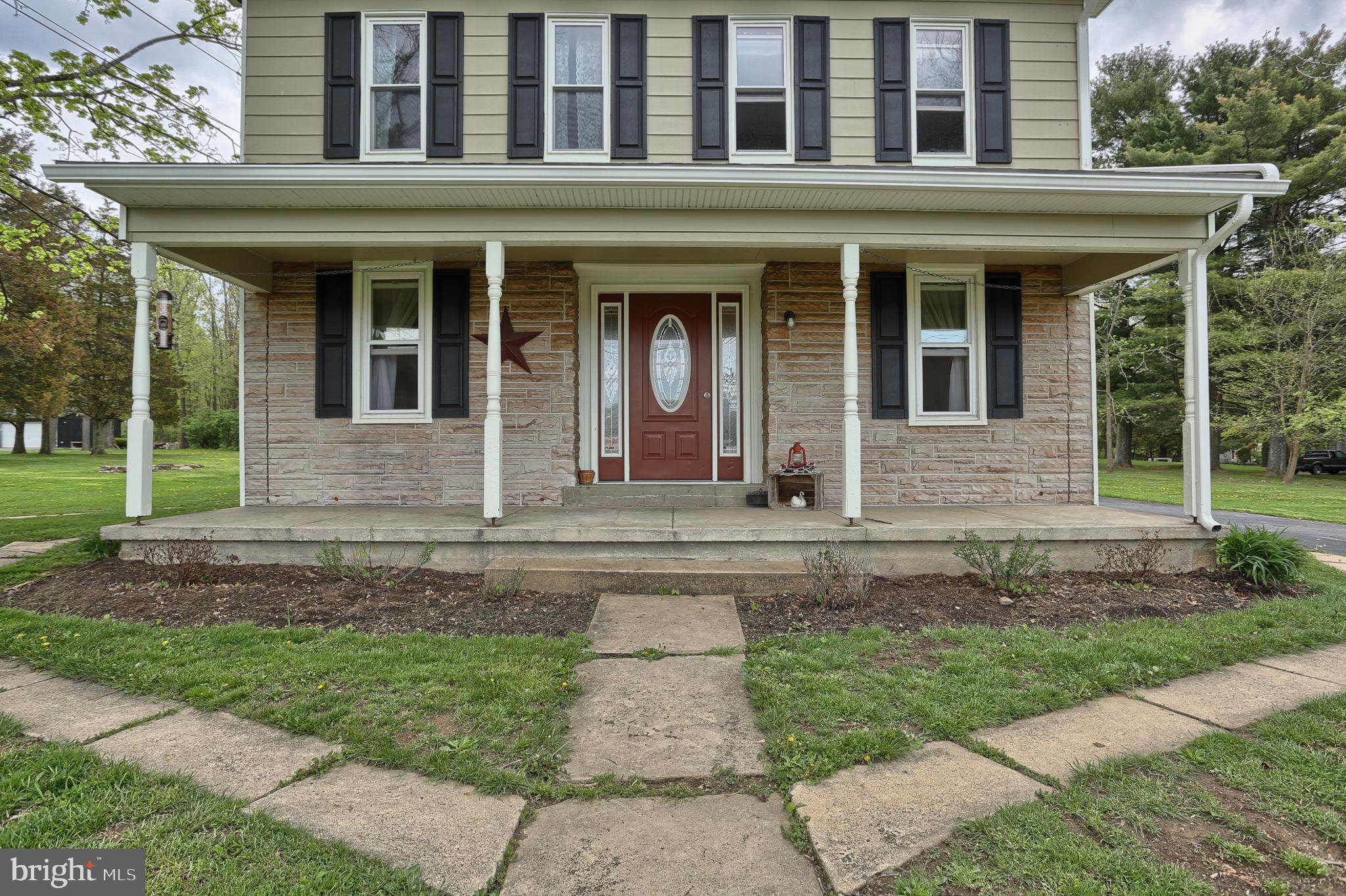 541 Schubert Road Bethel, PA 19507 - Photo 3 of 35 Front Covered Porch, Bring your Swings!
