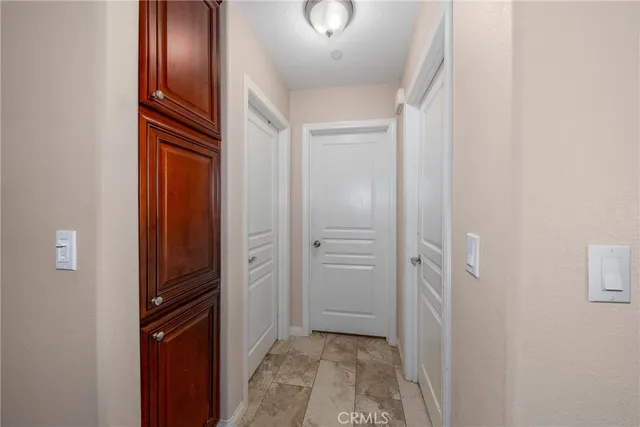 a view of hallway with elevator