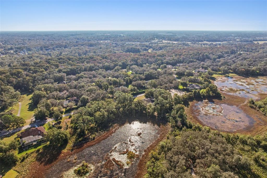 12347 Quail Ridge Drive Spring Hill, FL 34610 - Photo 8 of 20 an aerial view of house with yard and mountain view in back