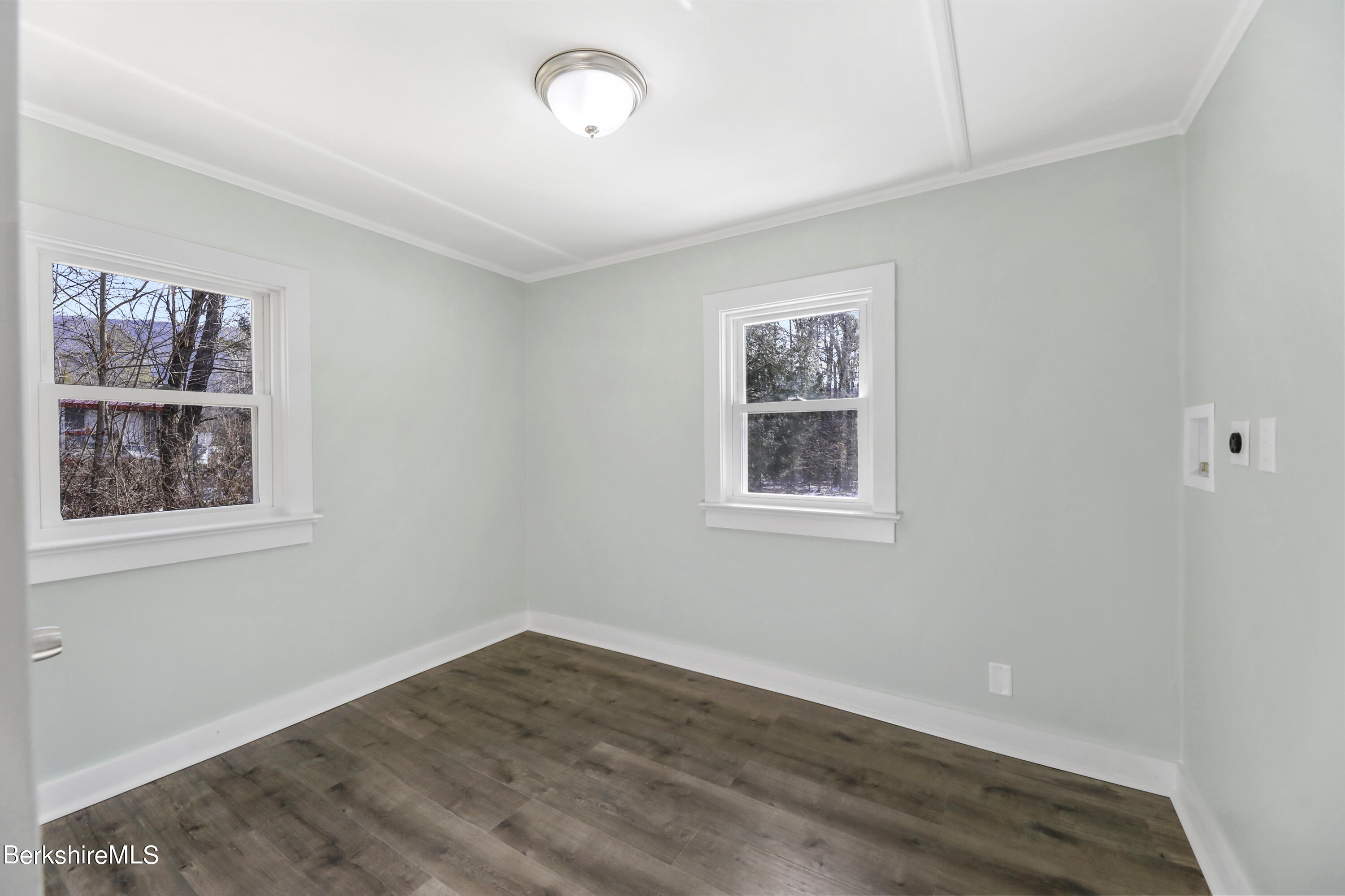 1130 Middle Road Clarksburg, MA 01247 - Photo 19 of 28 a view of room with window and hardwood floor