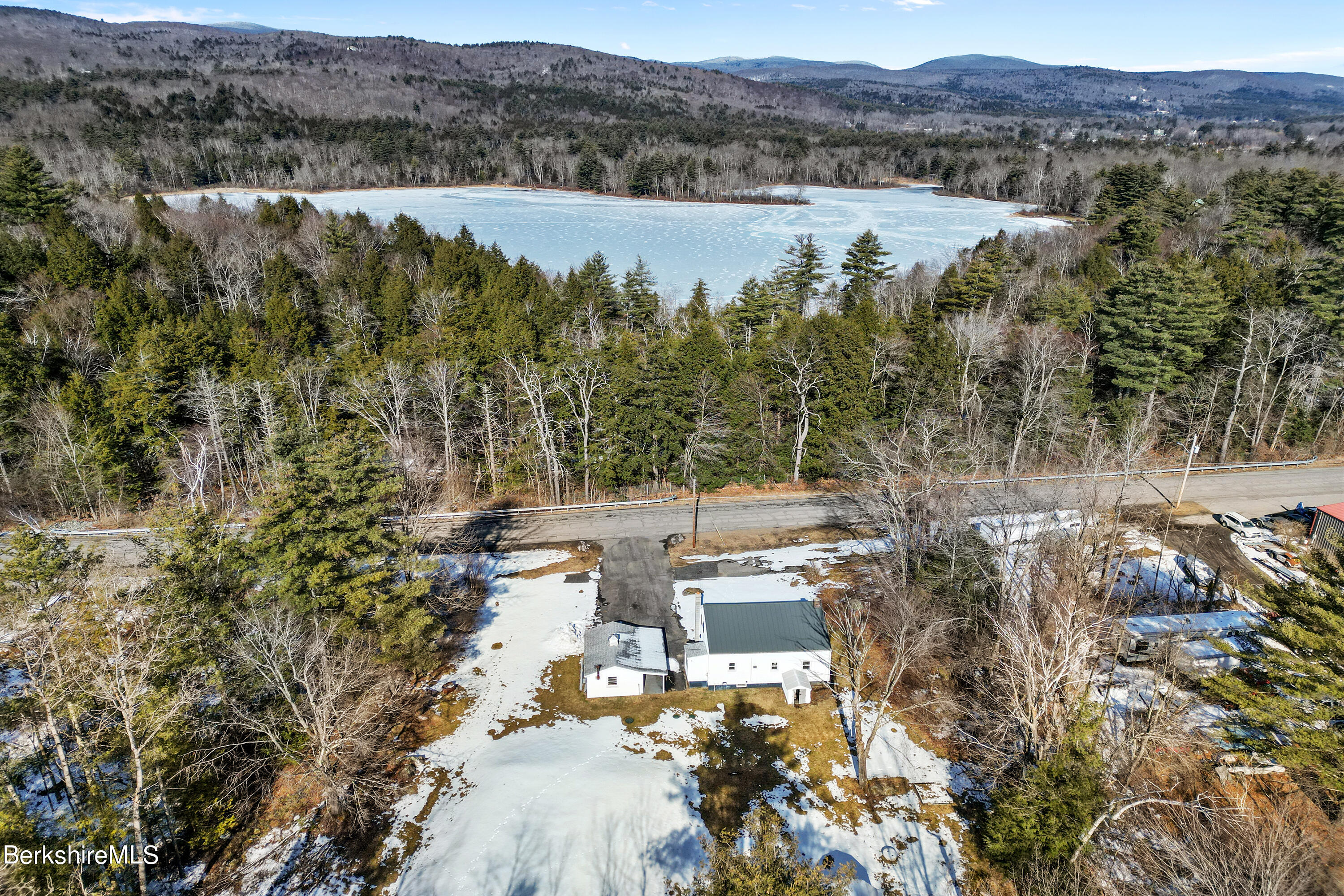 1130 Middle Road Clarksburg, MA 01247 - Photo 9 of 28 a view of lake with mountain