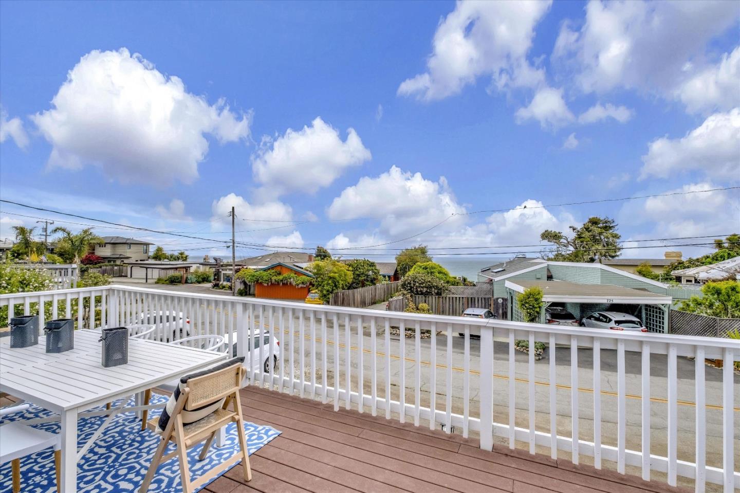 722 Seacliff Drive Aptos, CA 95003 - Photo 11 of 51 a view of a balcony with wooden floor