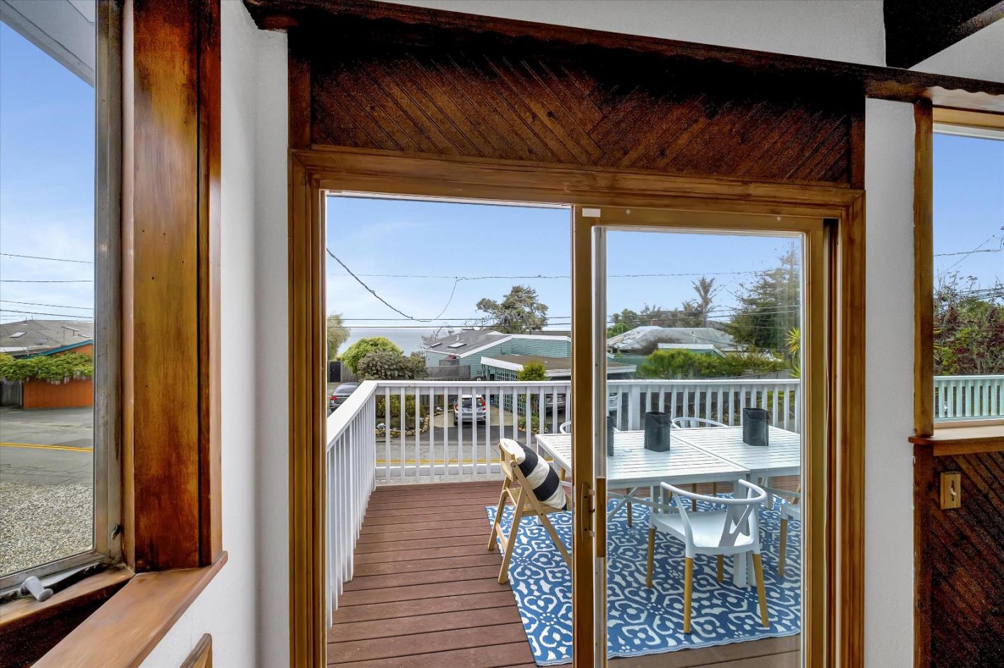 722 Seacliff Drive Aptos, CA 95003 - Photo 15 of 51 a view of a balcony with a swing