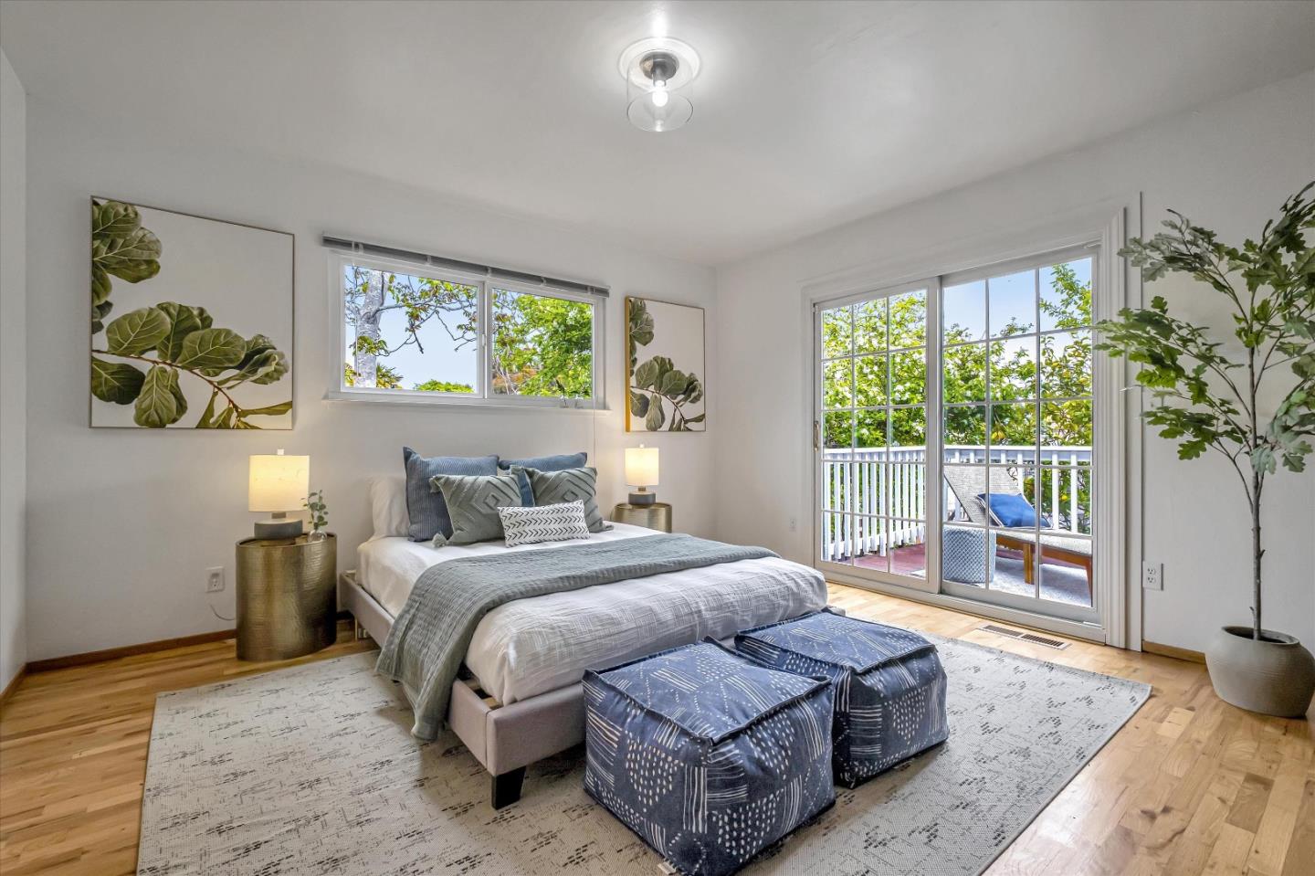 722 Seacliff Drive Aptos, CA 95003 - Photo 24 of 51 a bedroom with a bed couch and window