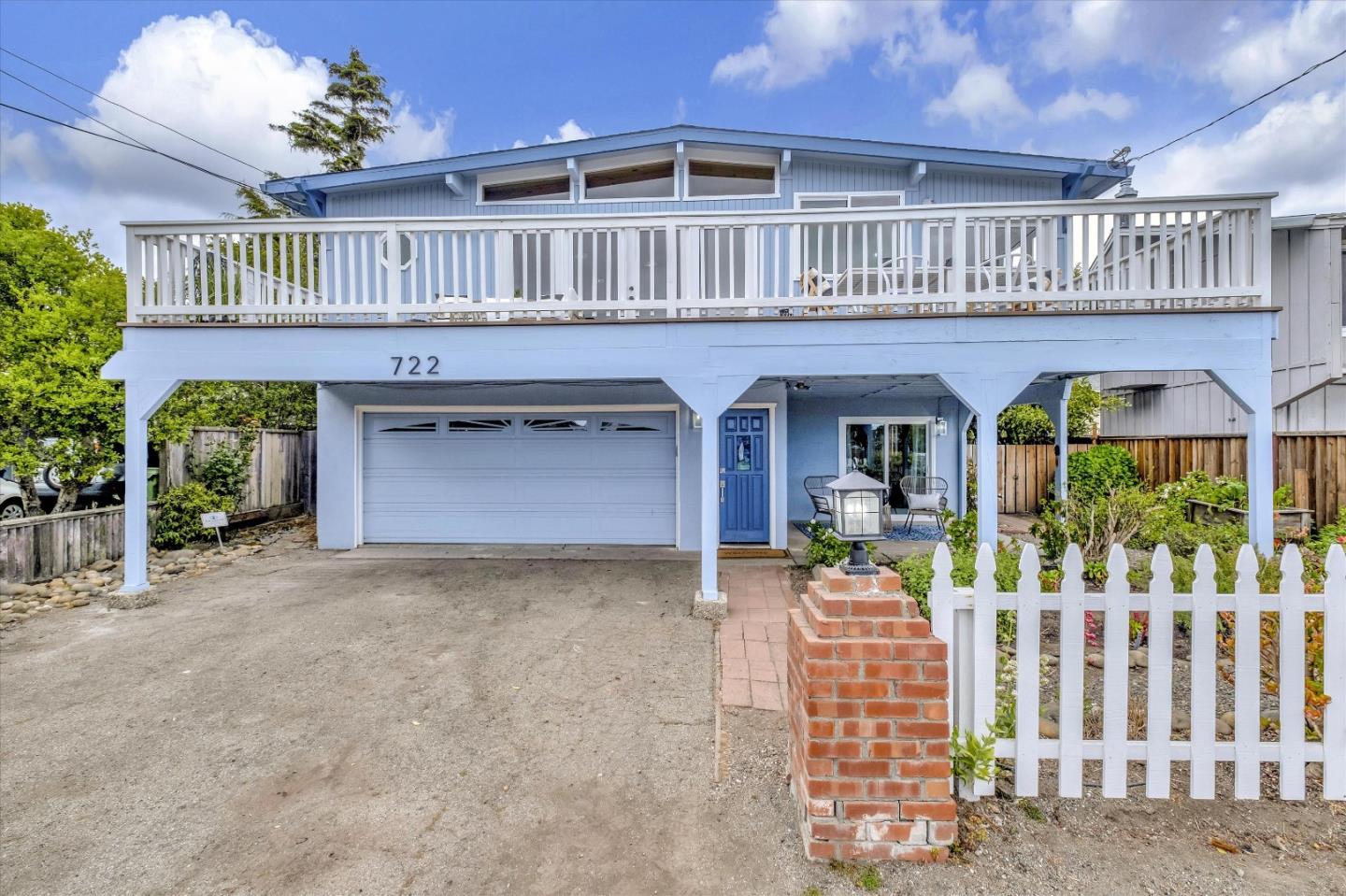 722 Seacliff Drive Aptos, CA 95003 - Photo 50 of 51 a front view of a house with glass windows