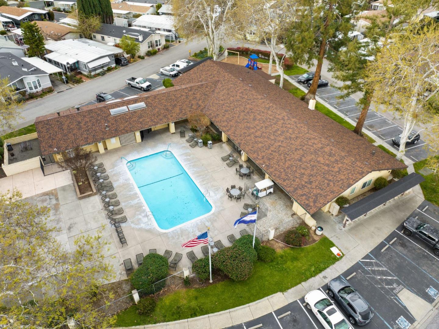6130 Monterey Road, Unit 189 San Jose, CA 95138 - Photo 39 of 42 an aerial view of a house